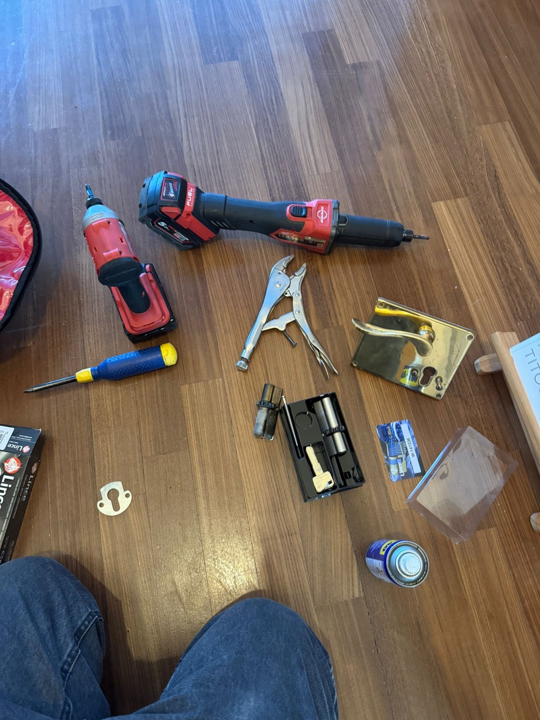 Outillage professionnel et pièces de serrure SpeedLock